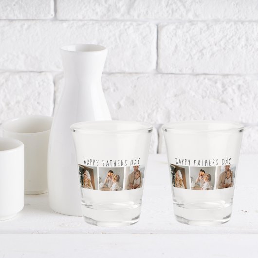 Verre A Shot Photo de collection moderne et Fête des pères heur