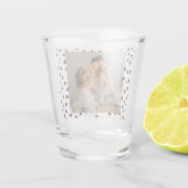 Verre A Shot Photo de famille moderne et points noirs Beauté Ca (Dos)