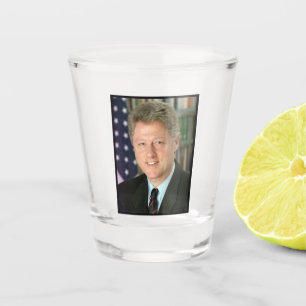 Verre A Shot Photo de la Maison Blanche du président Bill Clint