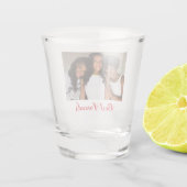 Verre A Shot Photo des meilleurs amis (Dos)