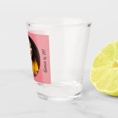 Verre A Shot Photo du 21e anniversaire Cadre (Droite)