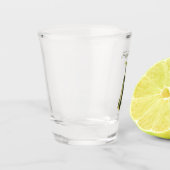 Verre A Shot Pic noir et blanc (Gauche)