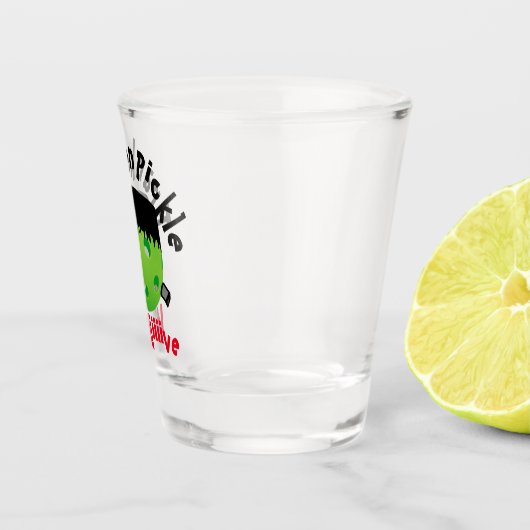 Verre A Shot Pickleball Halloween - FrankenPickle - It's Alive (Droite)