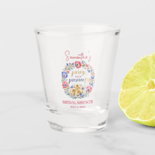 Verre A Shot Pierogi & Prosecco Mariage Polonais de Style Folk