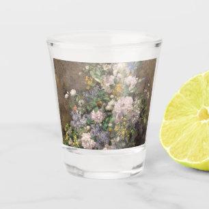 Verre A Shot Pierre-Auguste Renoir Bouquet de printemps
