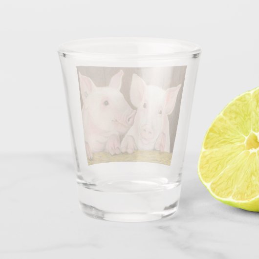 Verre A Shot Piglets (Dos)