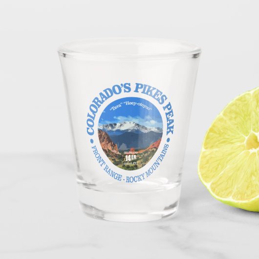 Verre A Shot Pikes Peak (Devant)