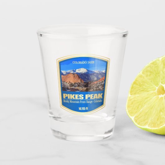 Verre A Shot Pikes Peak (PF) (Devant)