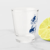 Verre A Shot Pingouins, baleines et dauphins (Gauche)