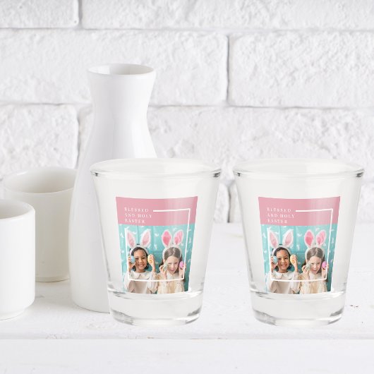 Verre A Shot Pink Happy Blessed Easter | Venin