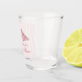 Verre A Shot Pink Lingerie Shower Bachelorette Party Favor (Droite)