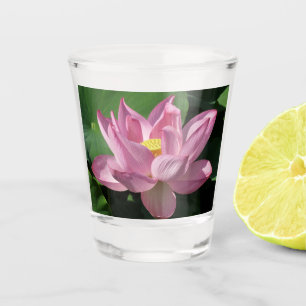 Verre A Shot Pink Lotus Flower IV
