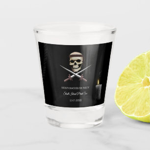 Verre A Shot Pirate Adventure Bash pour Bachelor/Anniversaire