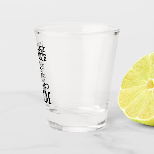 Verre A Shot Pirate instantanée - Juste Ajouter du rhum (Droite)