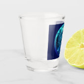 Verre A Shot Pisces Zodiac personnalisable (Gauche)