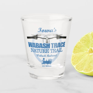Verre A Shot Piste naturelle de la trace de Wabash (H2)