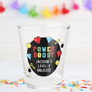 Verre A Shot Pixels Arcade Niveau supérieur Anniversaire de enf