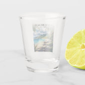 Verre A Shot Plage de Com, Com, Timor-Leste Timor-Leste (Dos)