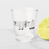 Verre A Shot Plage de lecture Bassoon (Devant)