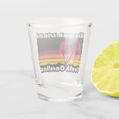 Verre A Shot Plage de l'île de Kiawah Caroline du Sud (Dos)