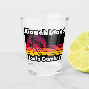 Verre A Shot Plage de l'île de Kiawah Caroline du Sud