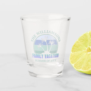 Verre A Shot Plage de vacances familiales sur mesure Île tropic