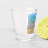 Verre A Shot Plage et mer de Corse (Gauche)