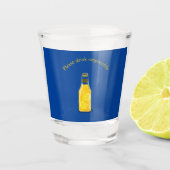 Verre A Shot Please Drink Responsibly  (Devant)