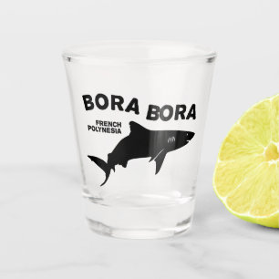 Verre A Shot Plongée De Requin À Bora Bora