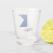 Verre A Shot Plongeur en plongée (Dos)