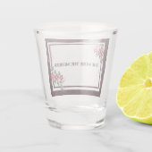 Verre A Shot Plus Le Rouge Merrier Plaid (Dos)
