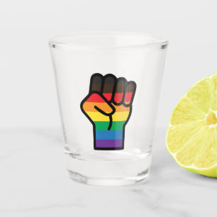 Verre A Shot Poing gay pride
