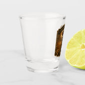 Verre A Shot Pointer allemand à poil dur (Gauche)