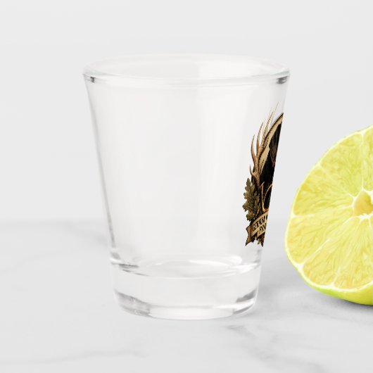 Verre A Shot Pointer allemand à poil dur (Gauche)