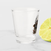 Verre A Shot Pointeur À poils durs allemand (Gauche)