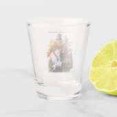 Verre A Shot Pointeur anglais (Dos)