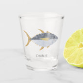 Verre A Shot Poisson de thon personnalisé (Devant)