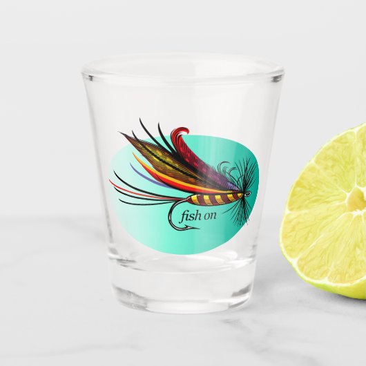 Verre A Shot poisson (mouche) (Devant)