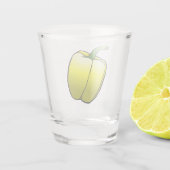Verre A Shot Poivron jaune (Dos)