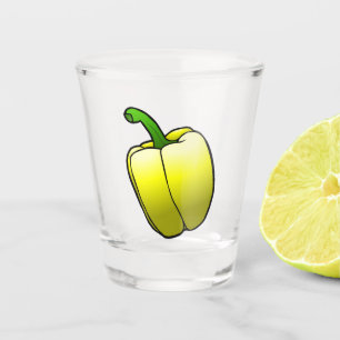 Verre A Shot Poivron jaune
