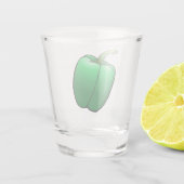 Verre A Shot Poivron Vert (Dos)