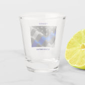 Verre A Shot Police (Dos)