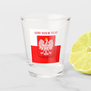 Verre A Shot Pologne Coupe du monde de football 2022 Polska