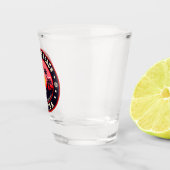 Verre A Shot Pompano Beach Floride Retro Sunset Souvenir (Droite)