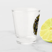 Verre A Shot Pompier AJOUTER LE NOM L'équipe de Secourt du serv (Gauche)