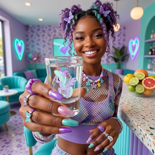 Verre A Shot Poney