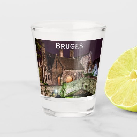 Verre A Shot Pont Bonifacius à Bruges (Devant)