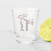 Verre A Shot Pool de huit balles (Dos)