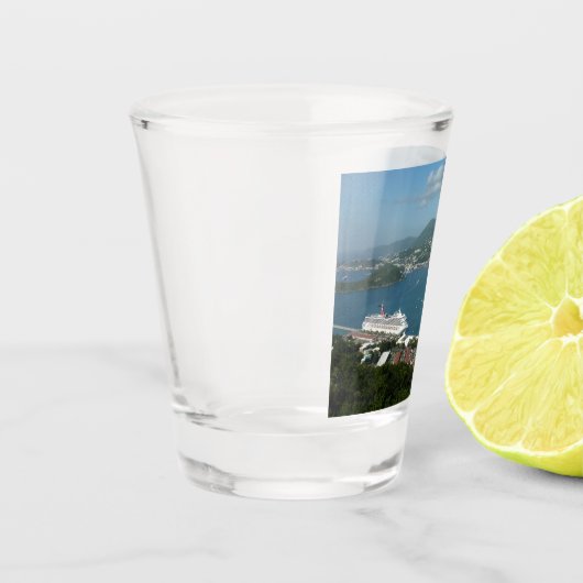 Verre A Shot Port à St. Thomas Îles Vierges américaines (Gauche)
