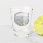 Verre A Shot Port de Mackinac Island et lac Huron dans le Michi (Dos)